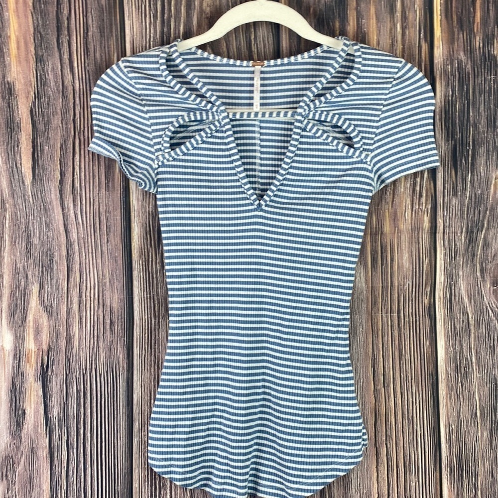 Free People Stripped Top